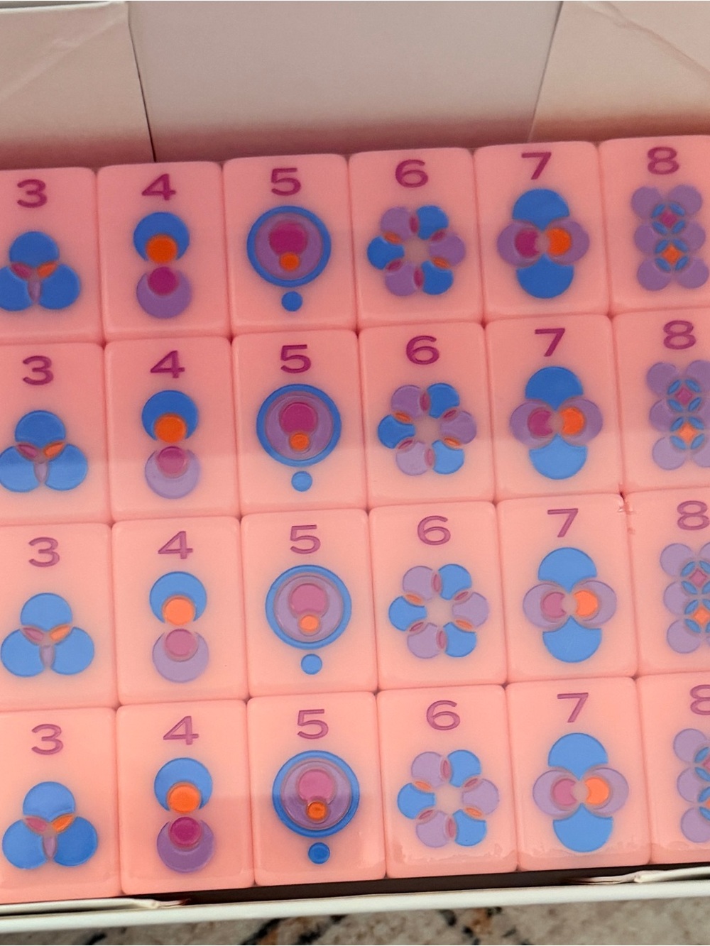 The MAHJONG Line-The Minimal Line-Petal Pink Release